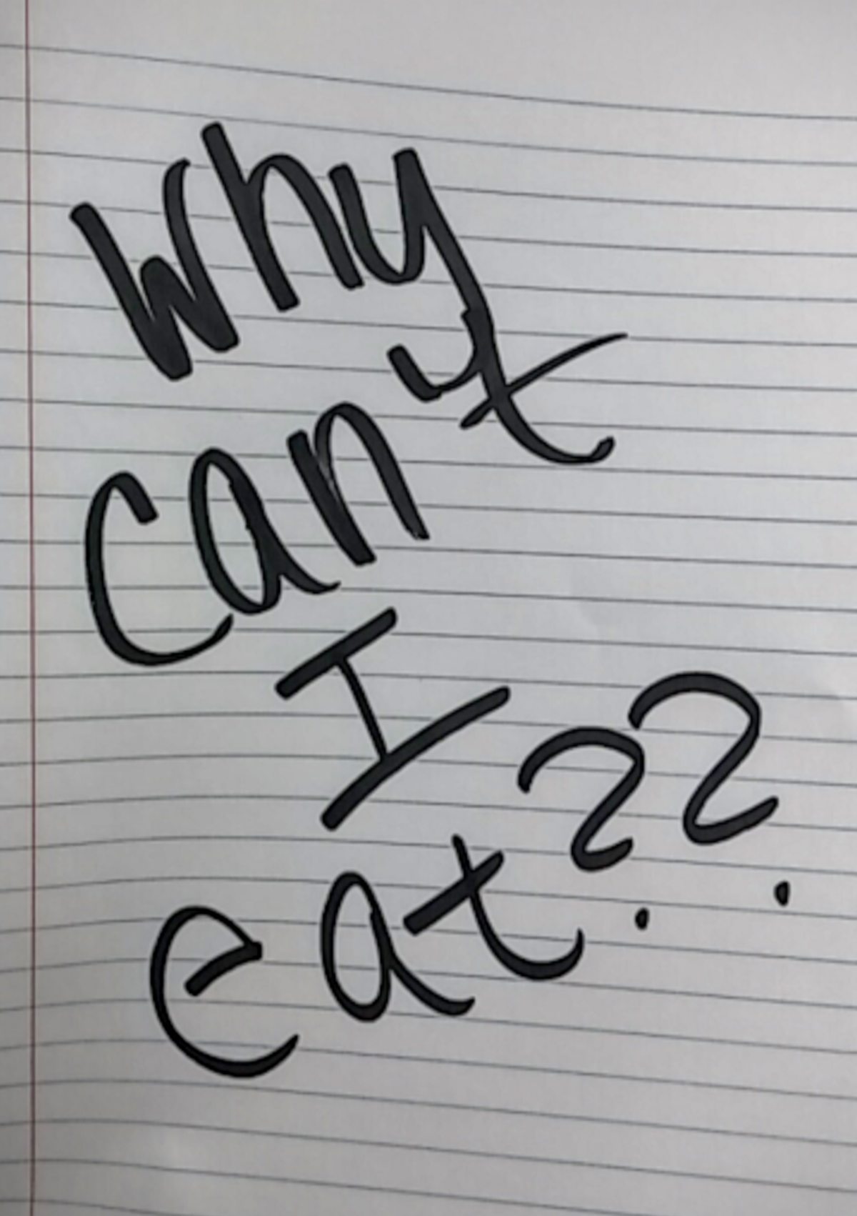 Living With An Eating Disorder I Never Intended For