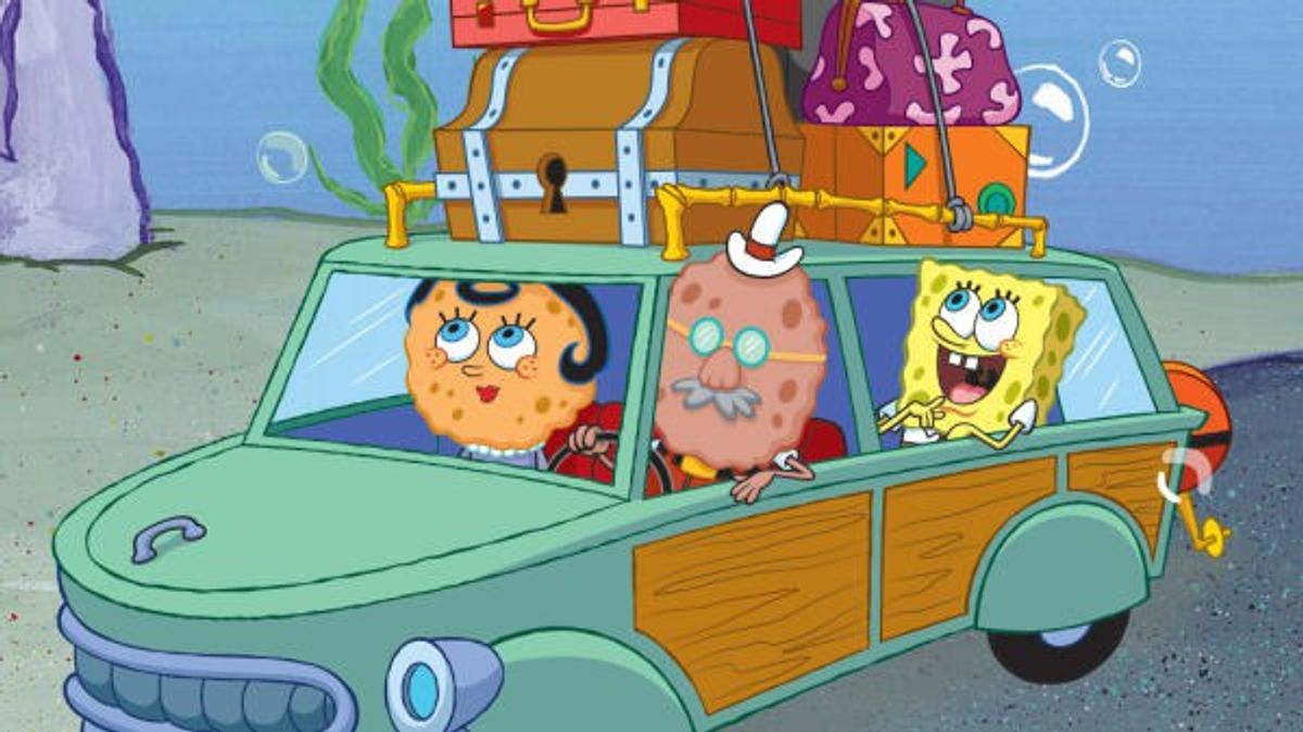 13 Experiences Of A Road Trip As Told By Spongebob