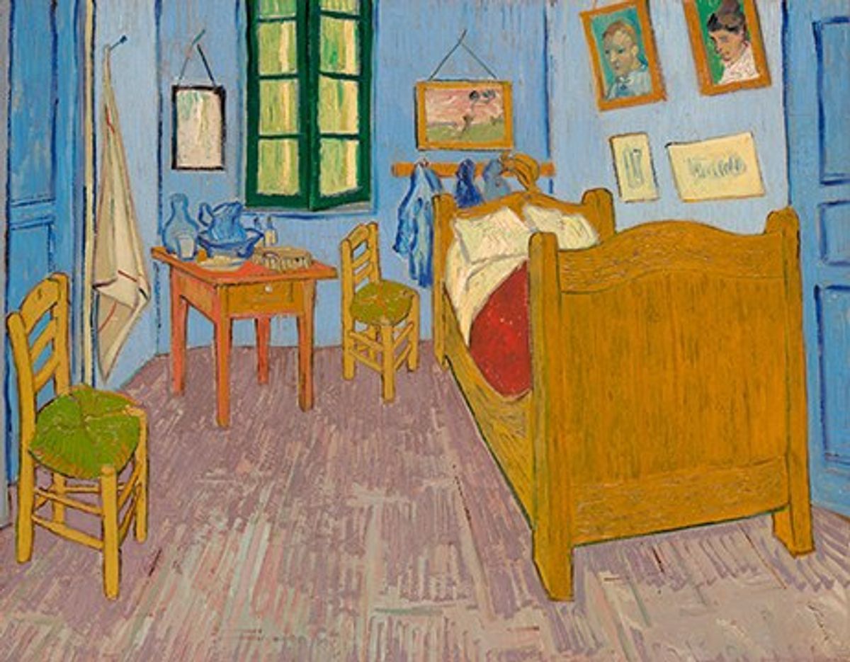 Vincent van Gogh's Bedroom Paintings Come To Chicago