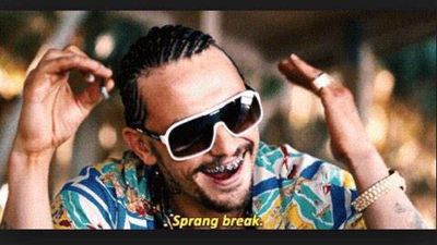spring break forever meme