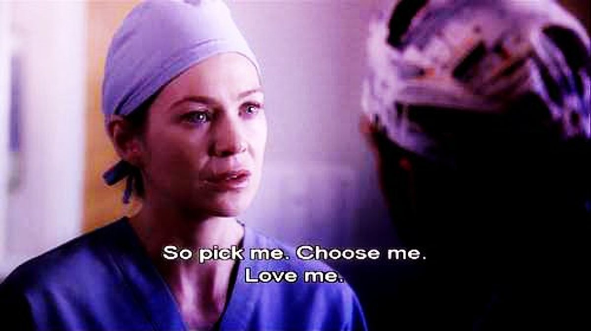 Pick "Grey's."  Choose "Grey's."  Love "Grey's."