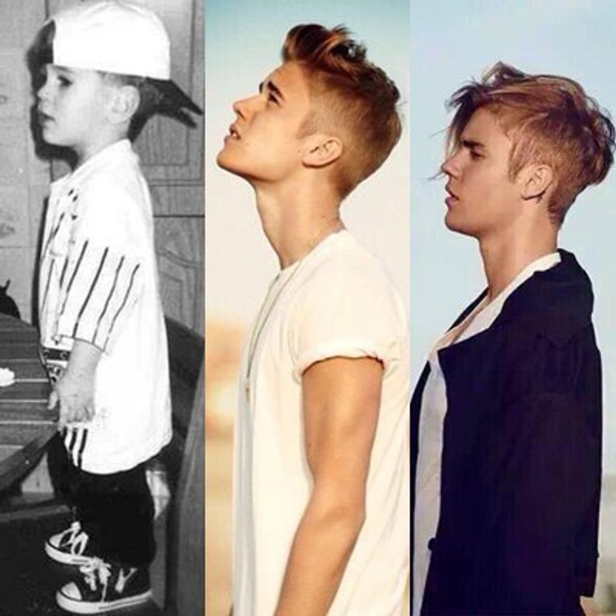 The Evolution Of Justin Bieber