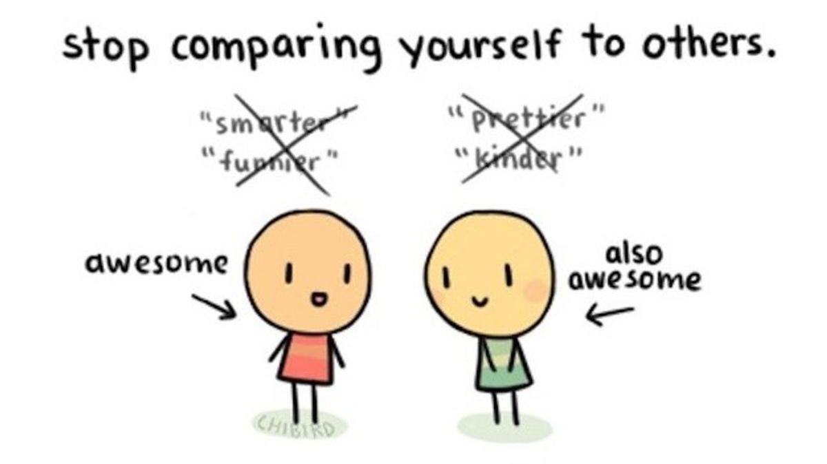 Comparison Is The Thief Of Joy