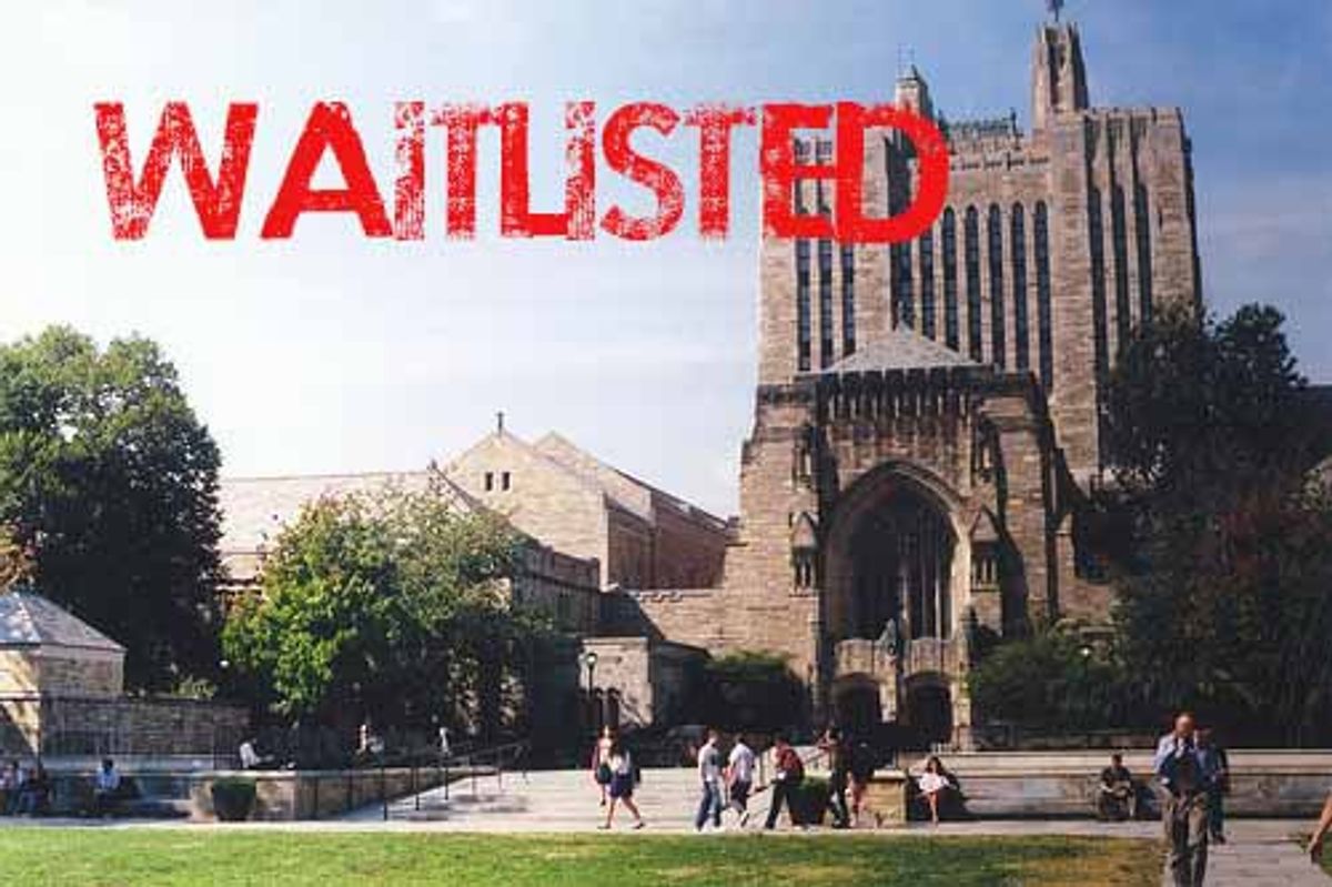 A Letter Of Encouragement To The College Waitlisted