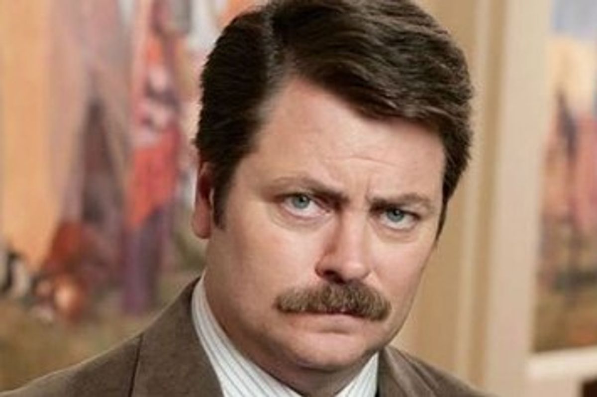 College As Told By Ron Swanson