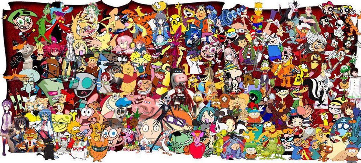 Cartoon Characters Ranked By A 22 Year-Old Man