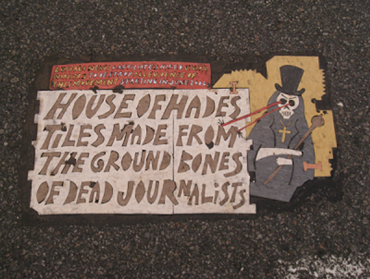 Examining The Toynbee Tiles Of Buffalo, New York