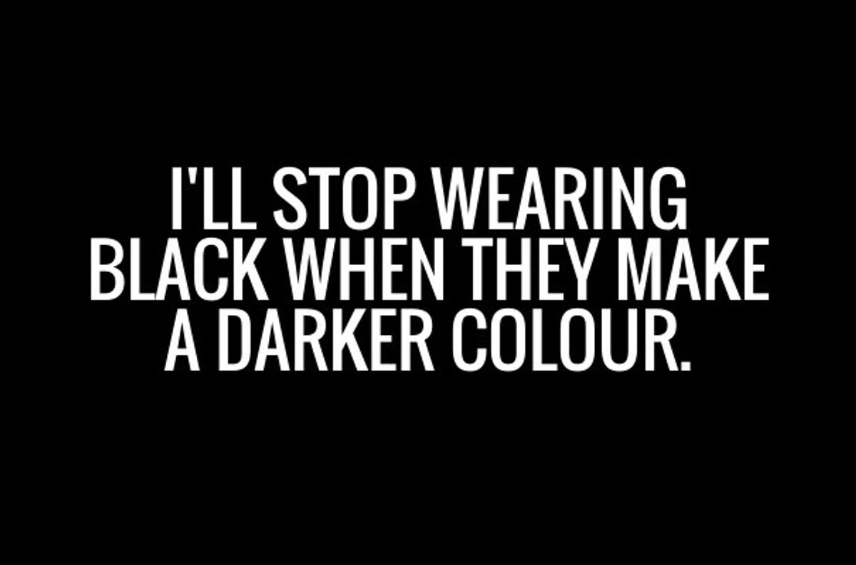 7 Reasons Wearing All Black is Great
