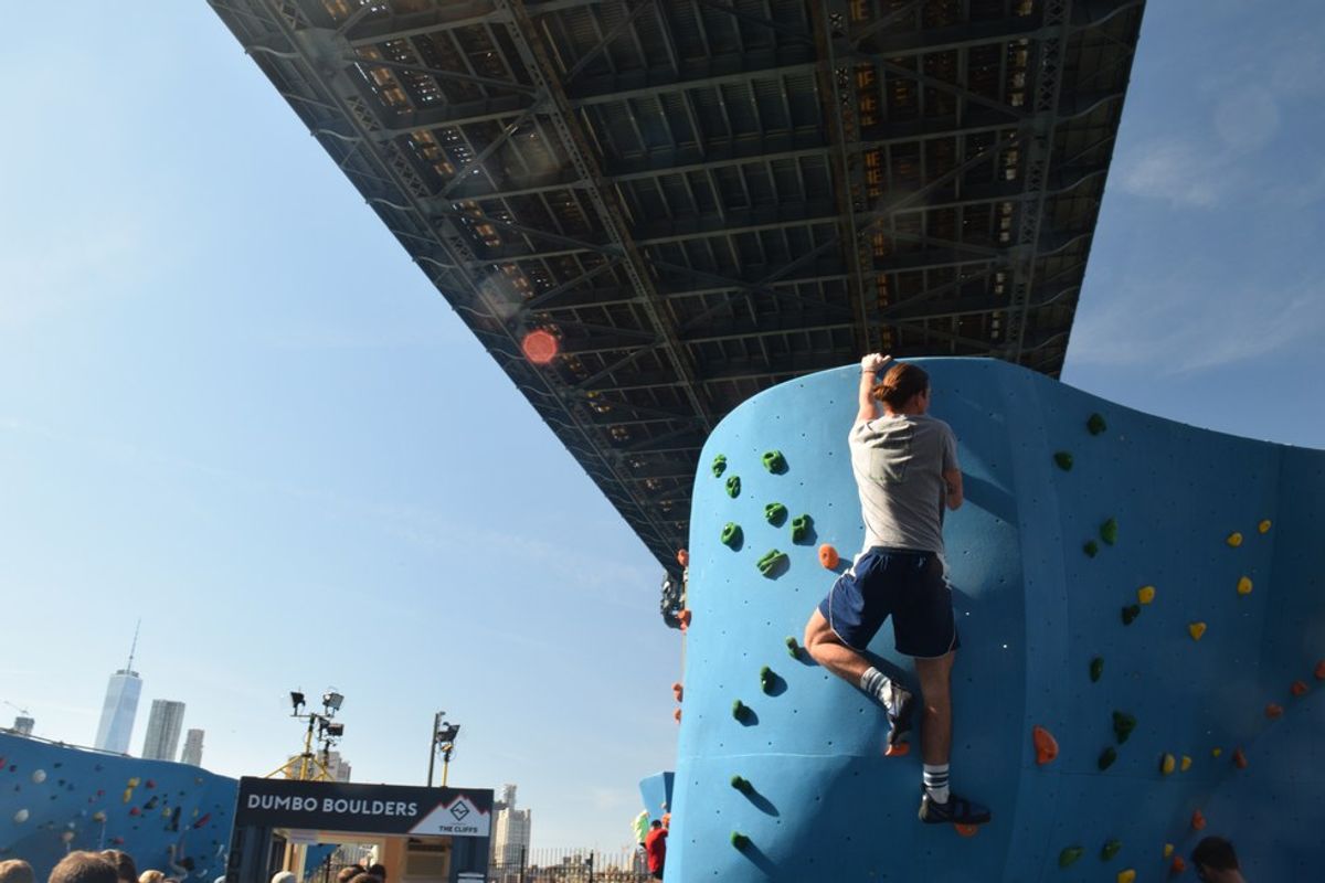 Dumbo Boulders: The Newest Addition to the Brooklyn Bridge Waterfront