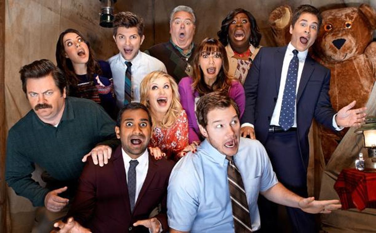 Group Project Members As The Cast Of Parks And Rec