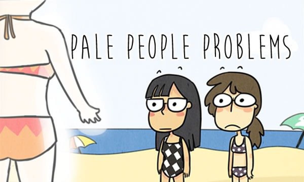 20 Things All Pale People Will Understand