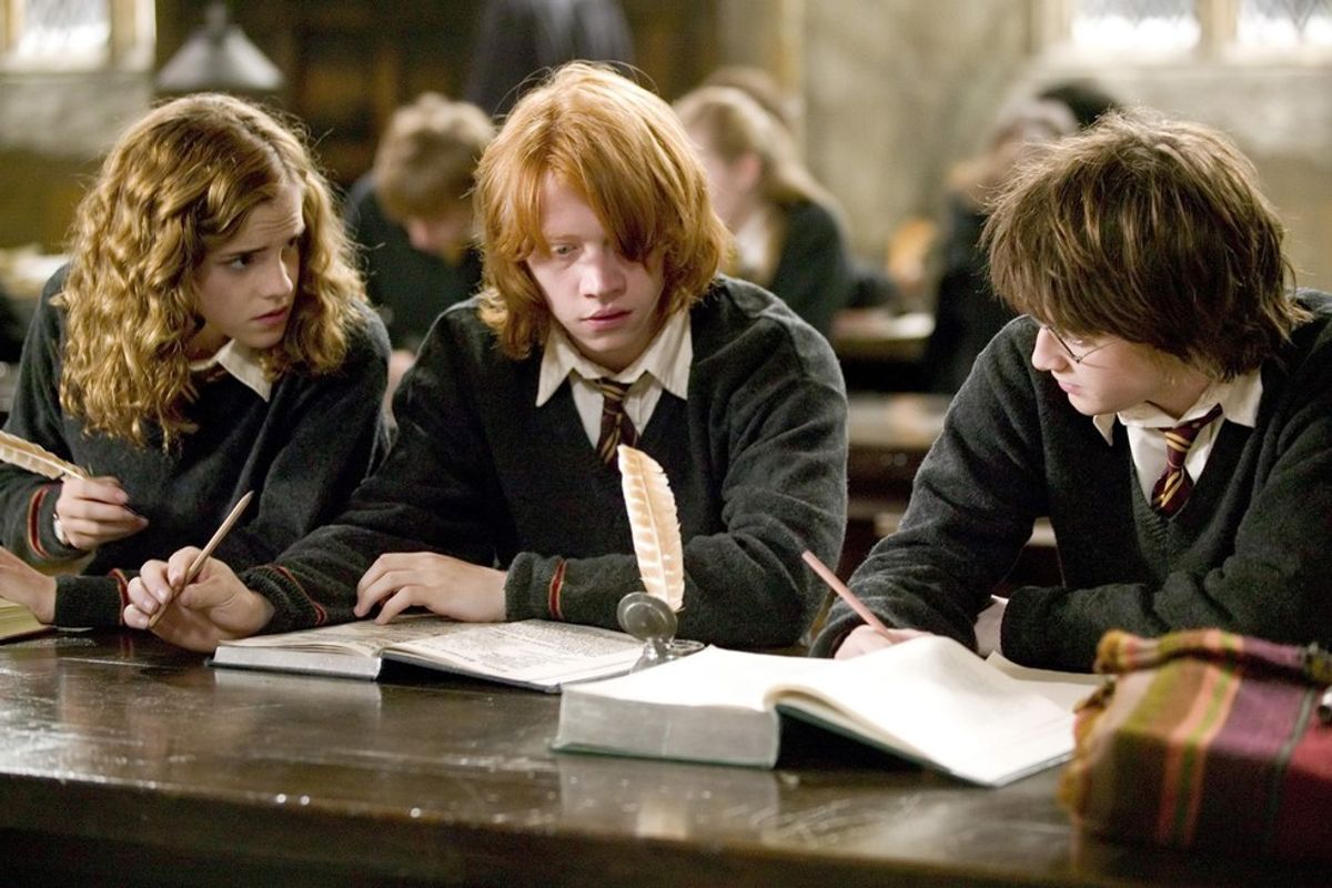 10 Stages Of Studying As Told By 'Harry Potter'