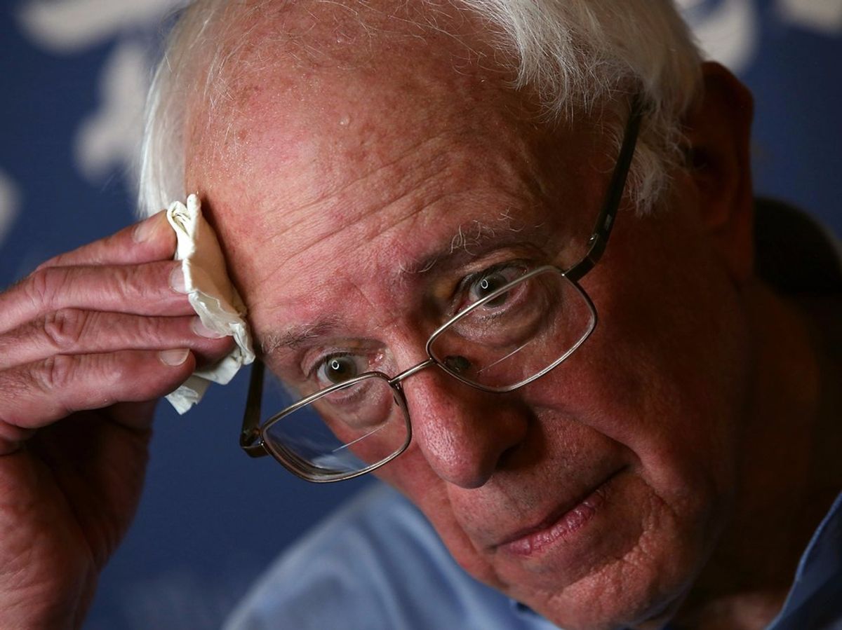 Finals Week As Explained By Bernie Sanders