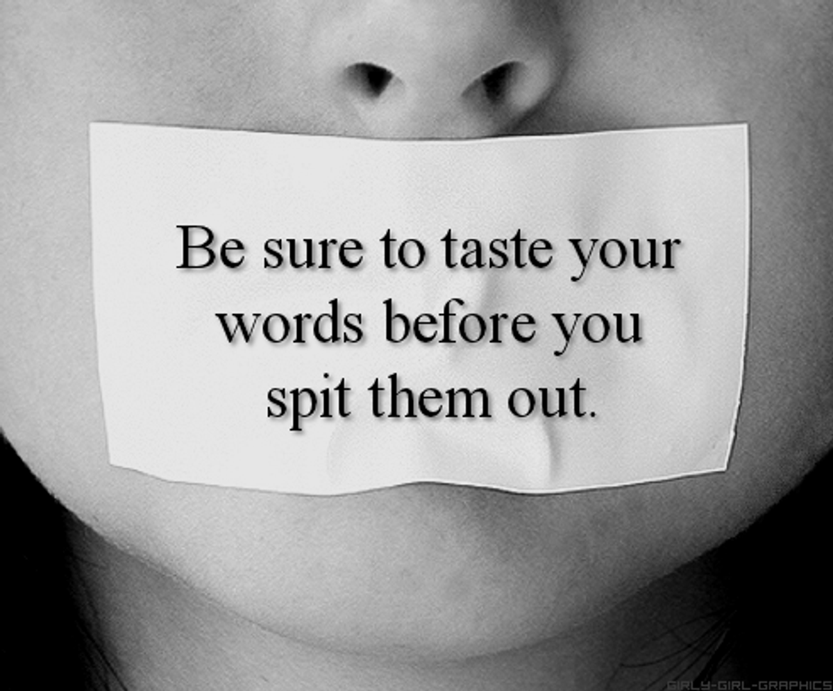 Choose Your Words Carefully