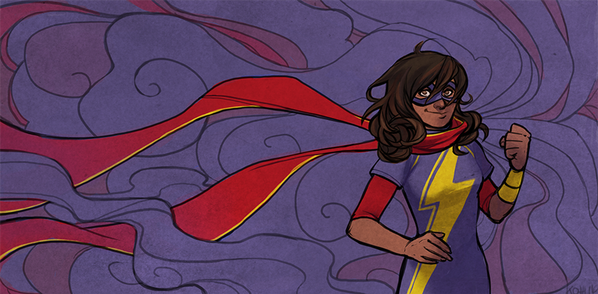 Kamala Khan is Ms. Marvel