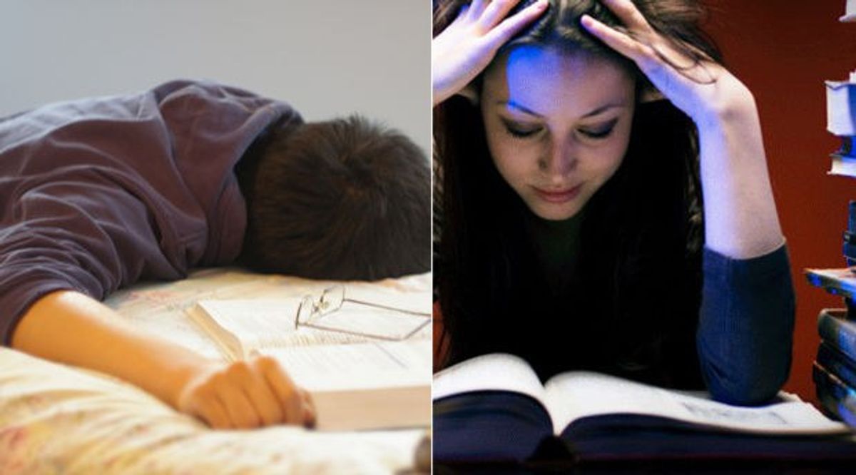 The 7 Stages Of Going Through Finals Week