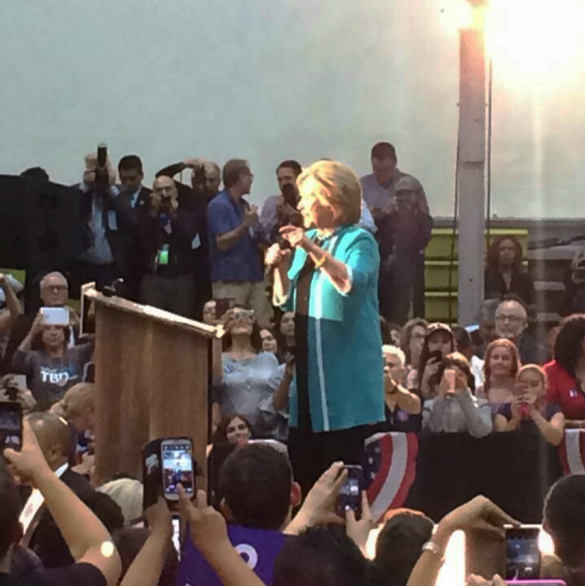 Hillary Clinton Unwelcomed At East Los Angeles College