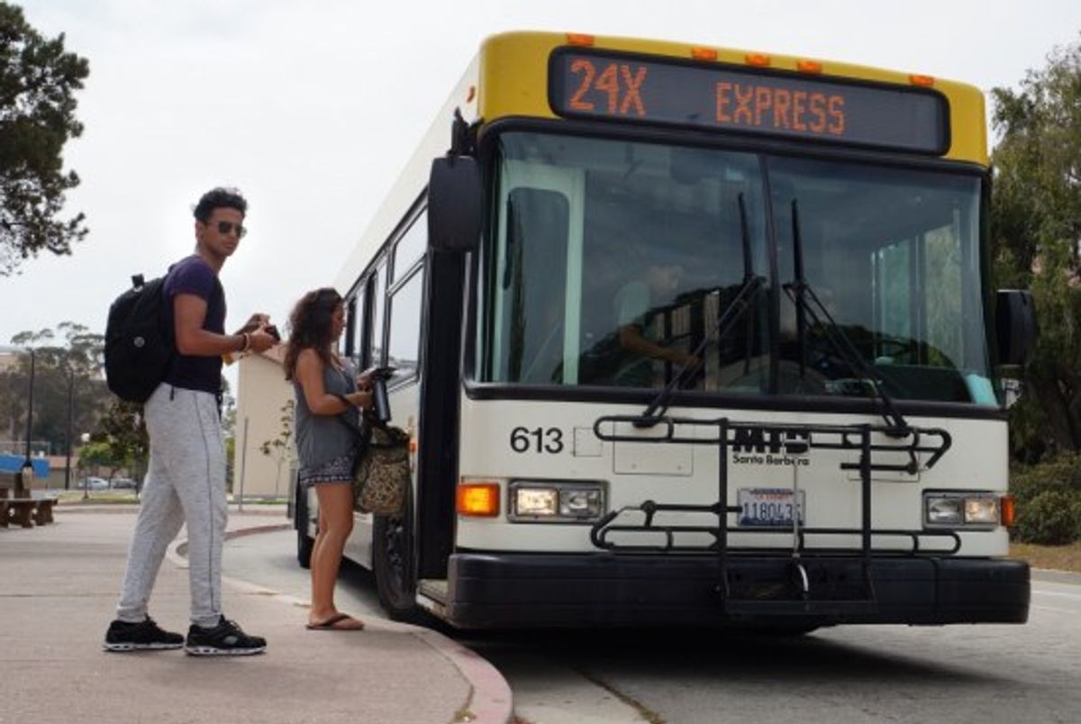 The Struggles Of Taking The Bus To Class