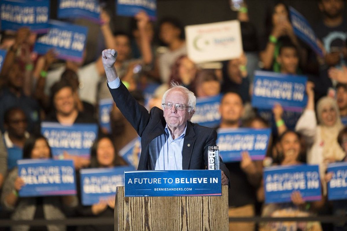 Bernie Sanders Rallies Thousands in Sacramento