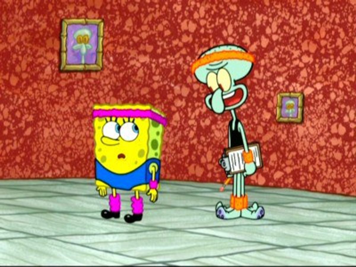 Being A Dancer As Told By Spongebob Squarepants