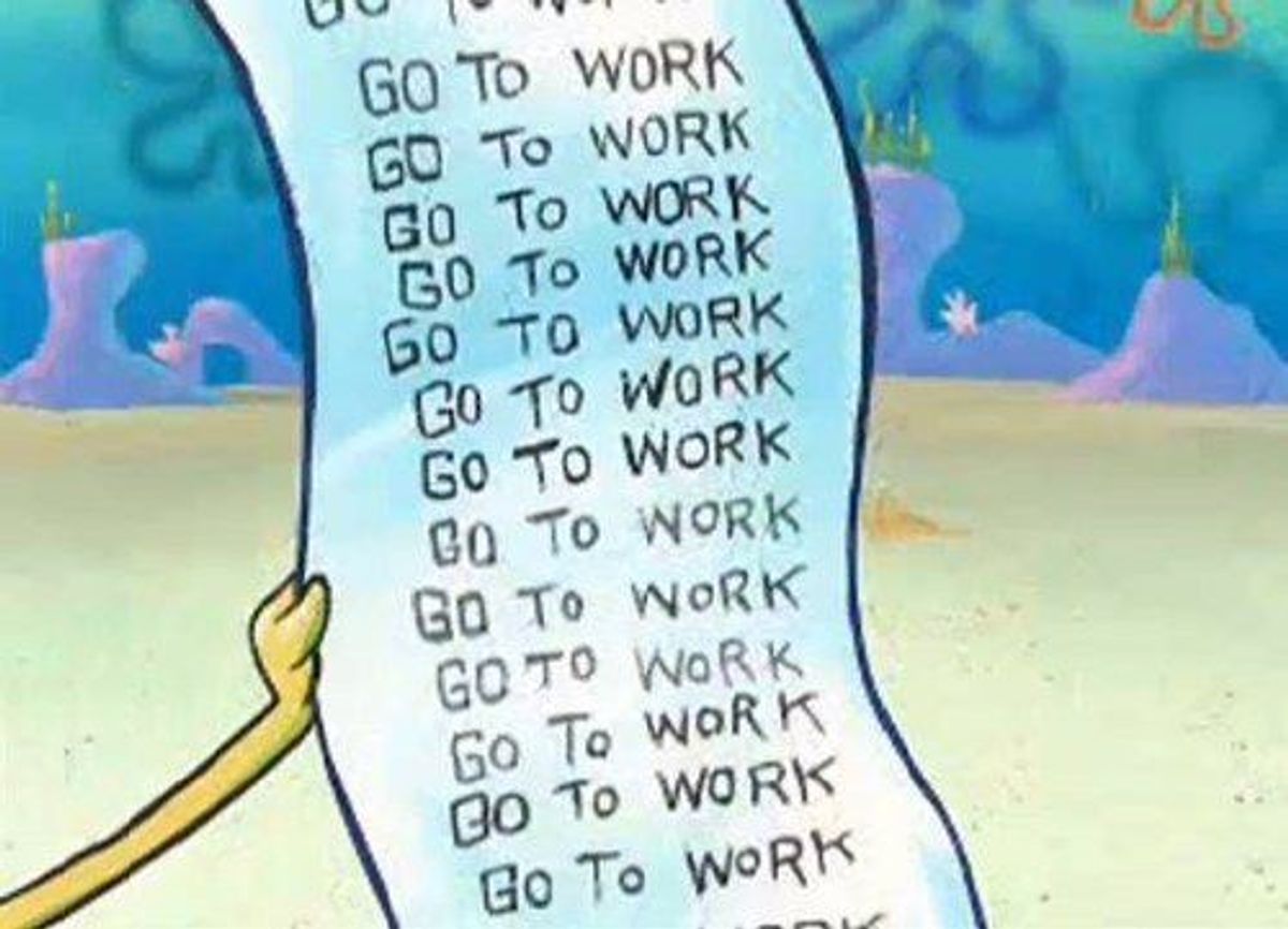 Summer Jobs, Explained By "SpongeBob SquarePants"