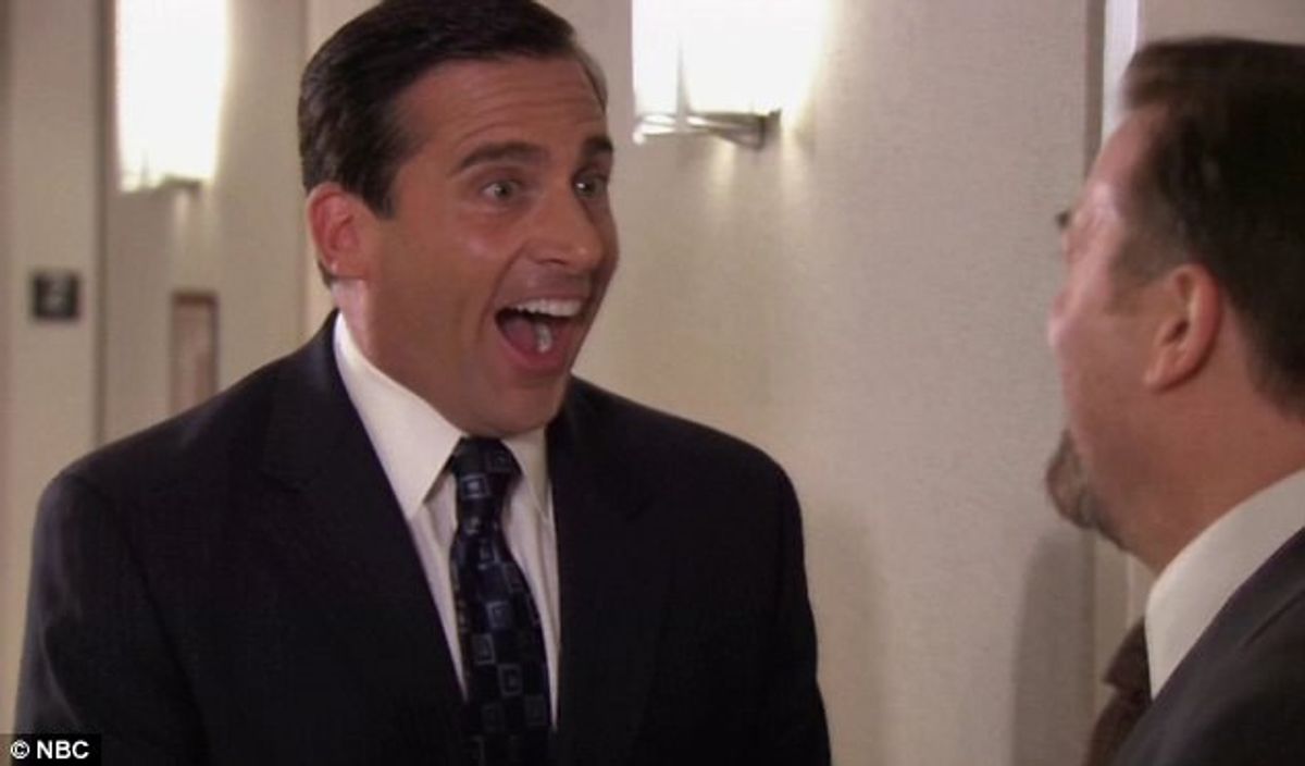 The 13 Stages Experienced When Returning Home From College As Told By "The Office"