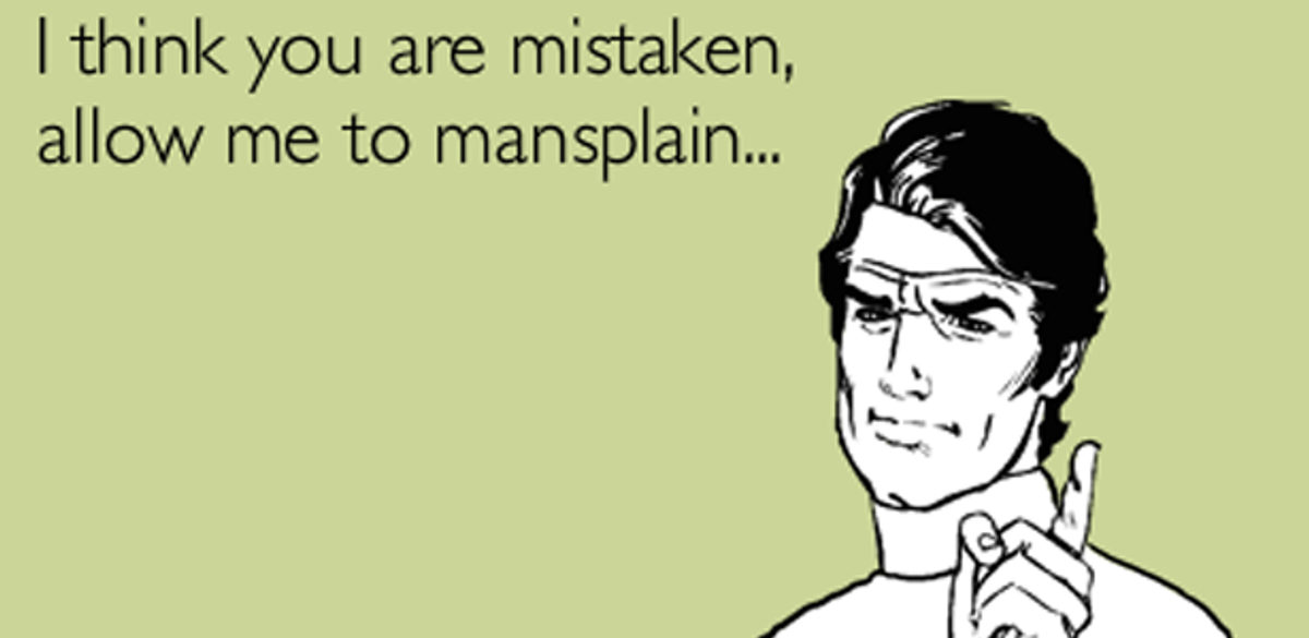 What Is "Mansplaining?"