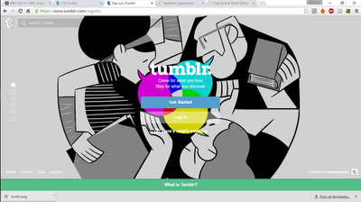 Tumblr, Software