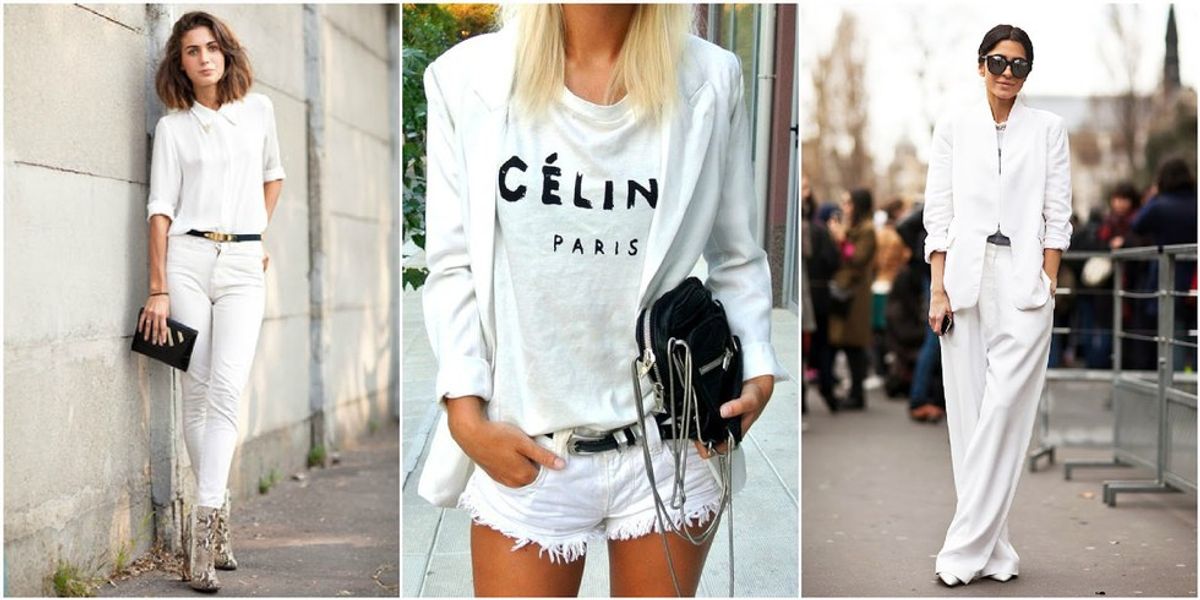 The Best Ways To Wear White After Memorial Day