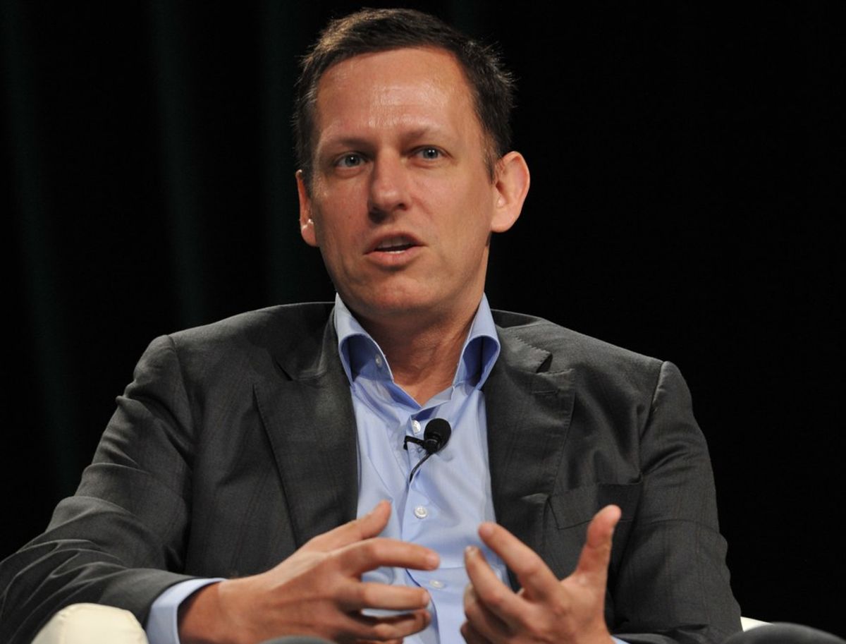 Why Peter Thiel Is Doing The Right Thing