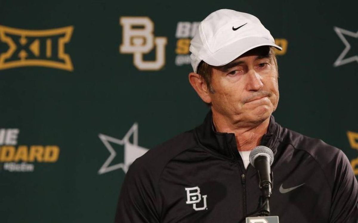 Baylor Football Coach Fired Amid Scandal