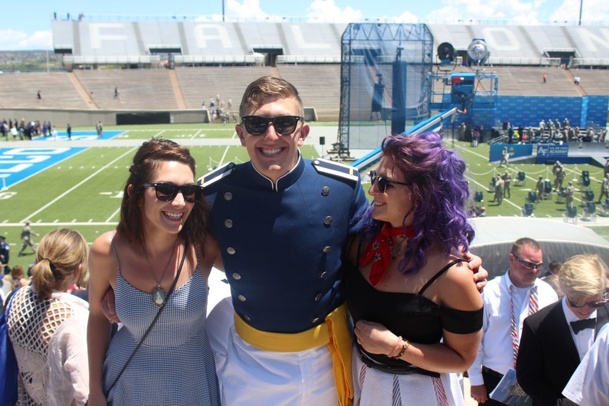 Graduation at the Air Force Academy vs. Normal Universities