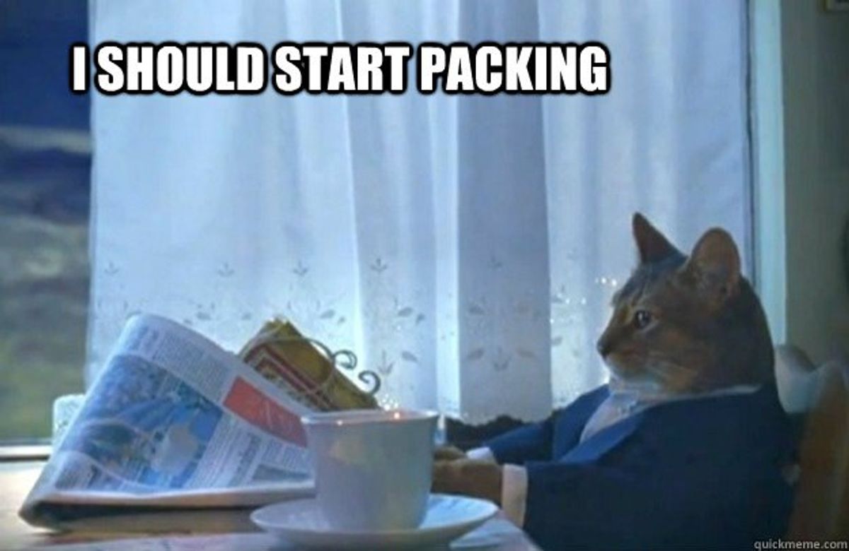 16 Struggles Of Packing For A Summer Internship