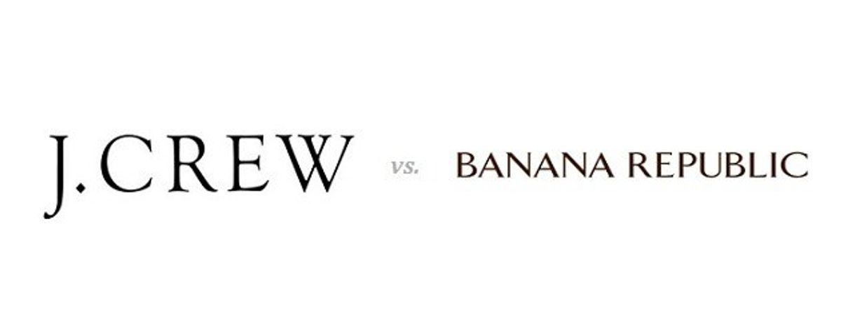 J. Crew vs. Banana Republic
