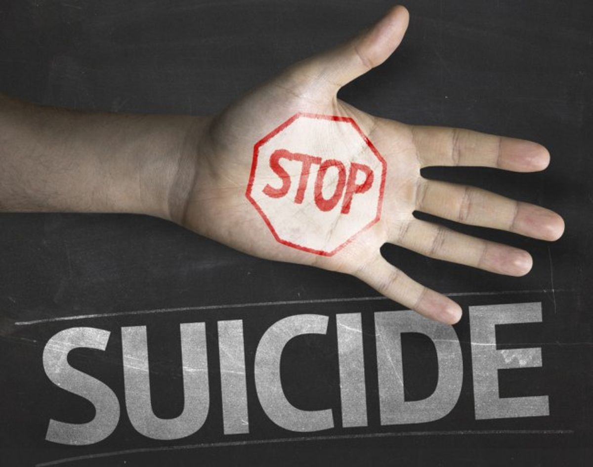 Suicide Is Not My Answer; It Should Not Be Yours Either