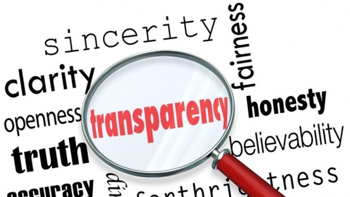 Transparency: Why It's Important