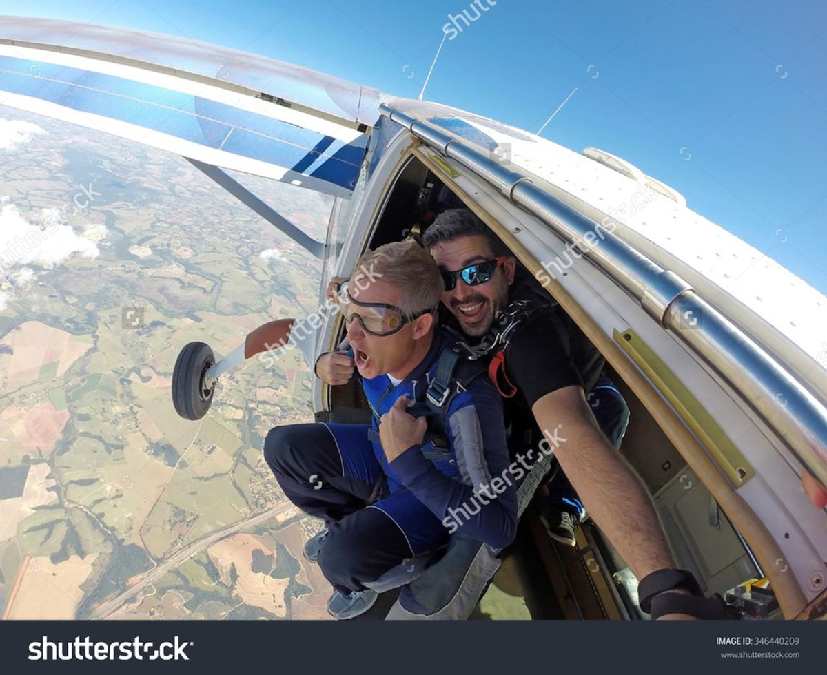 Local Man Scared To Go Skydiving Out Of A Sense of Social Awkwardness