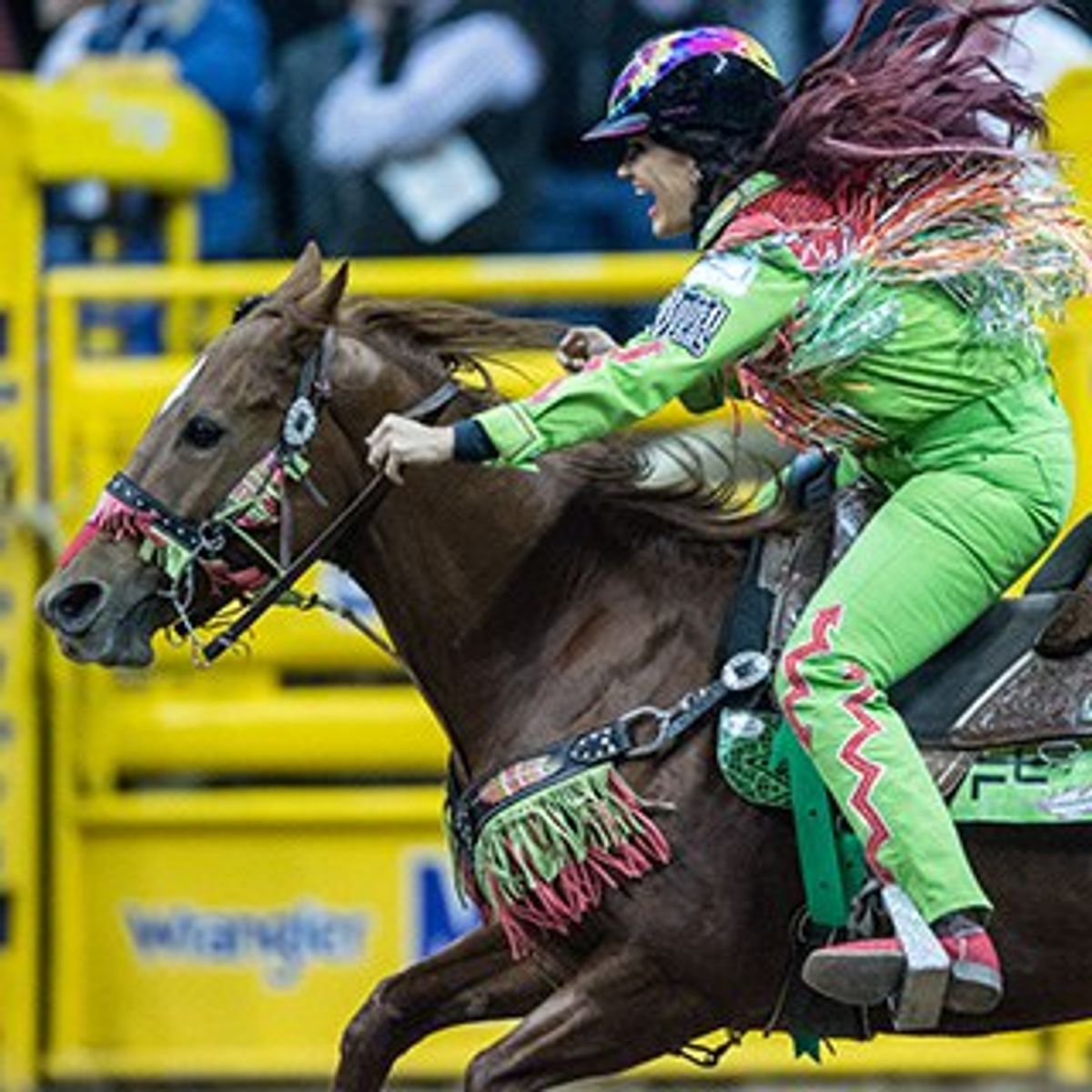 Trending In Barrel Racing: Helmets?