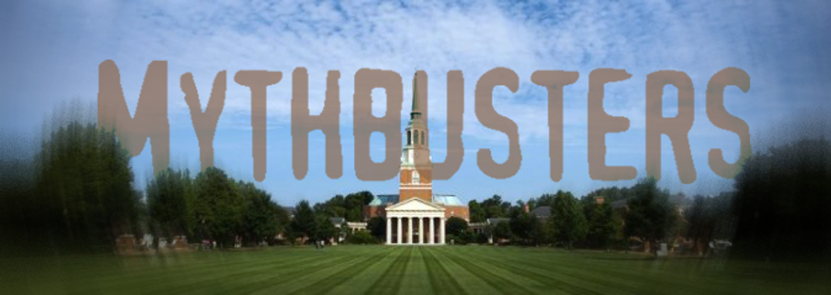 Wake Forest University Mythbusters