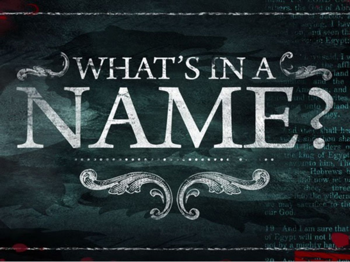 What's In A Name?