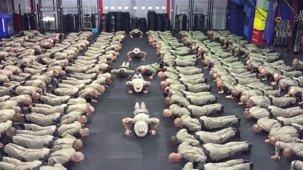 Honoring Those Who Serve, One Push-Up At A Time