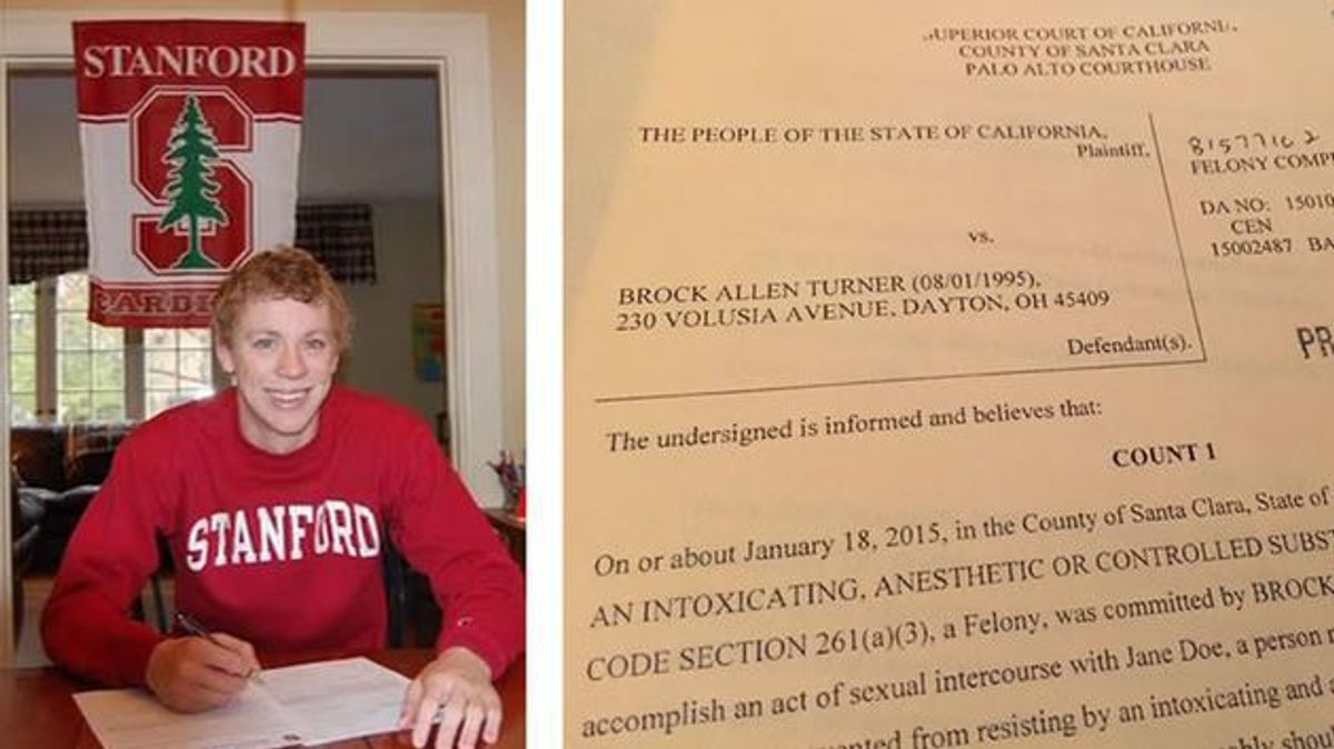 A Letter to Supporters of Brock Turner