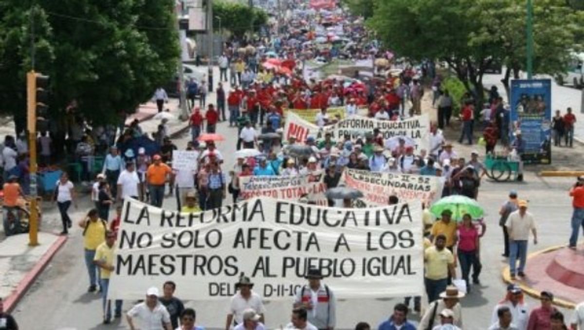 Teacher Protests In Oaxaca