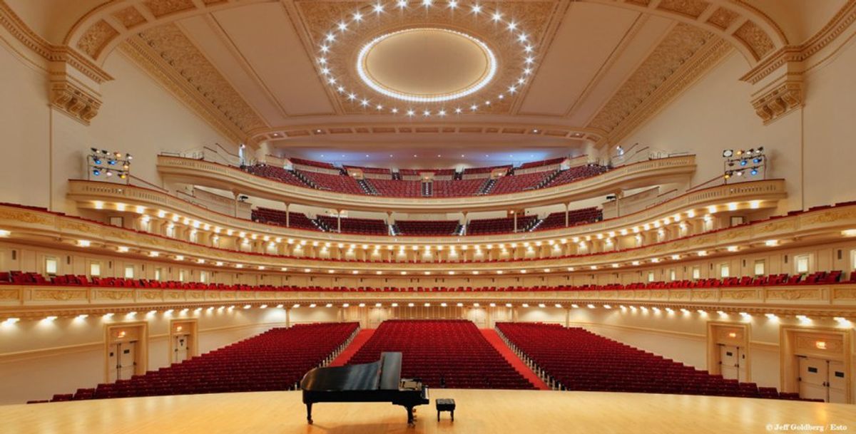 What It's Like To Perform In Carnegie Hall