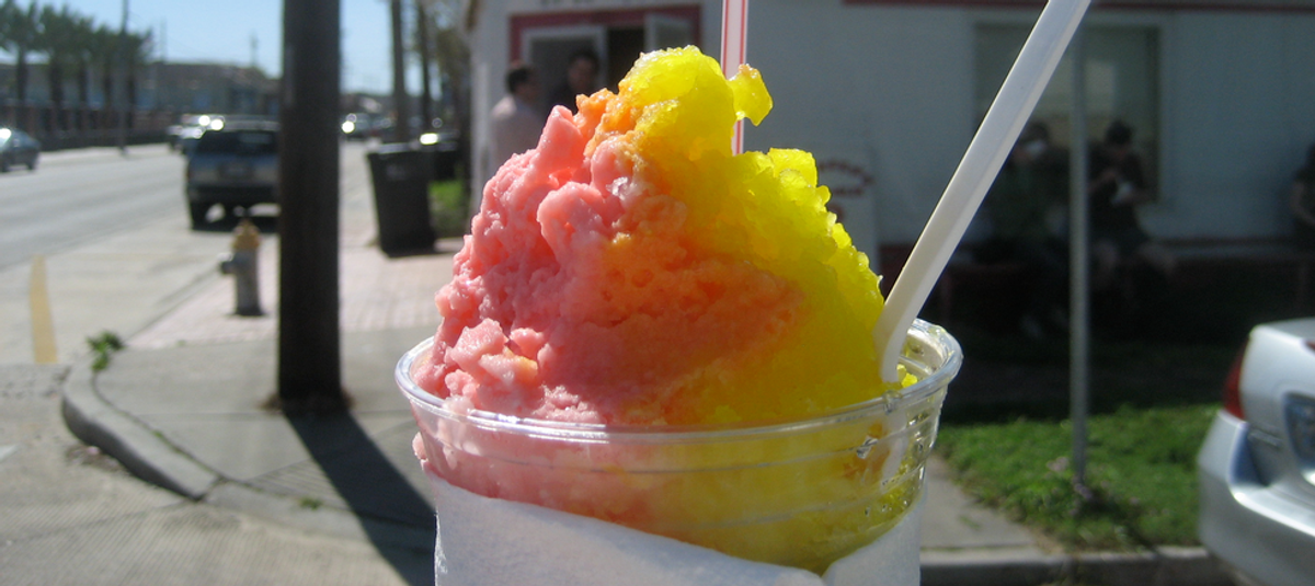 Snowballs, Sno-Balls, And Snow Cones, Oh My!