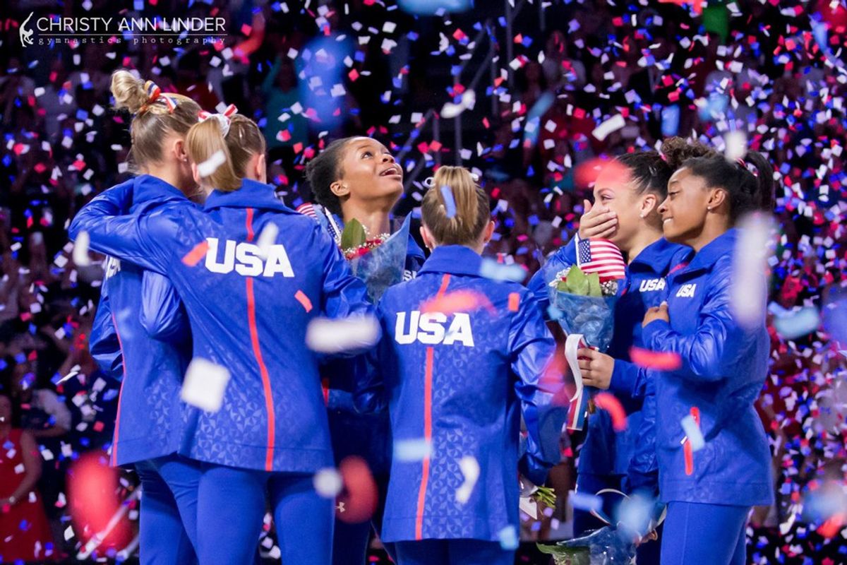 An Open Letter To The U.S. Women's Olympic Gymnastics Team