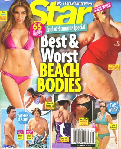 worst celebrity bikini bodies