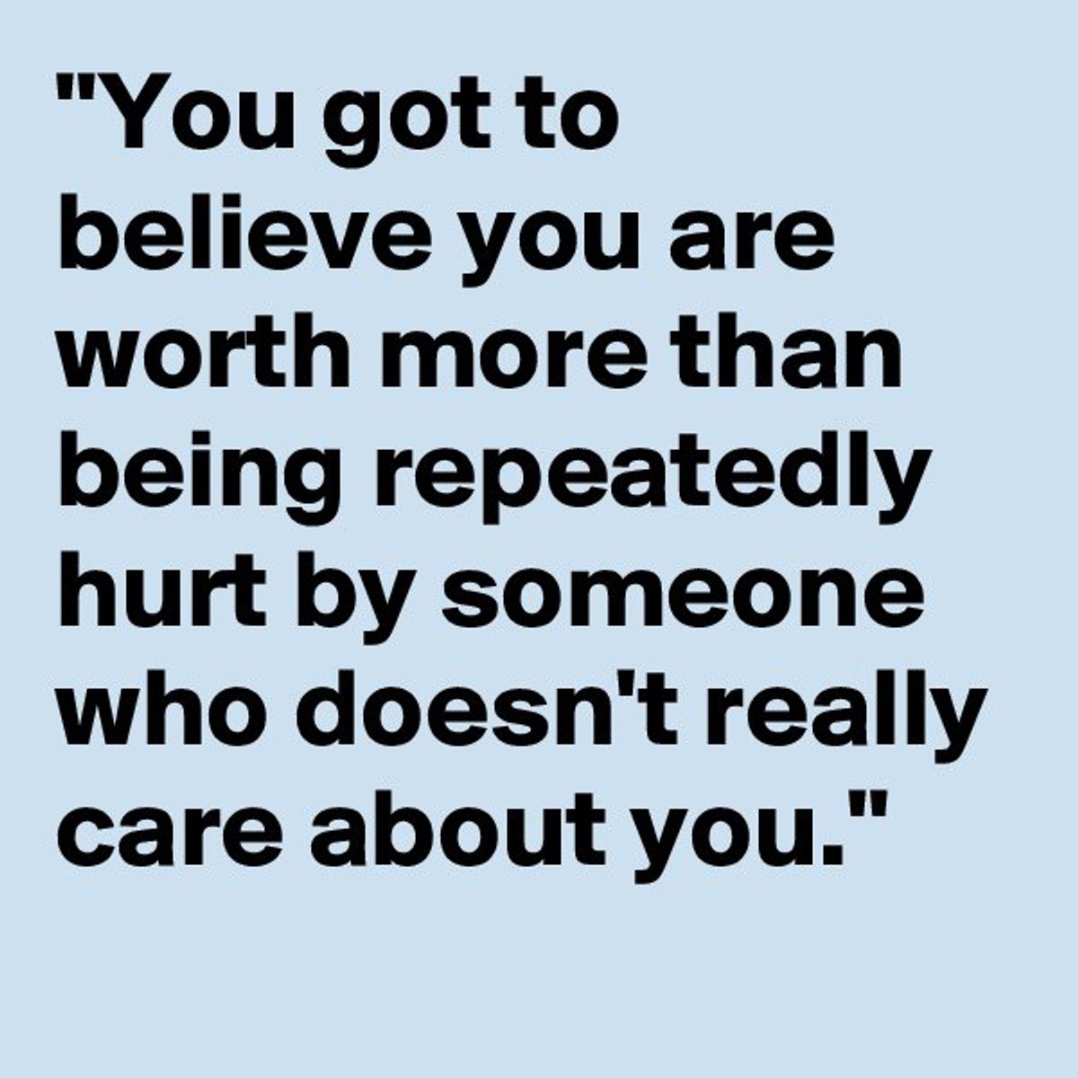 You Are Worth More