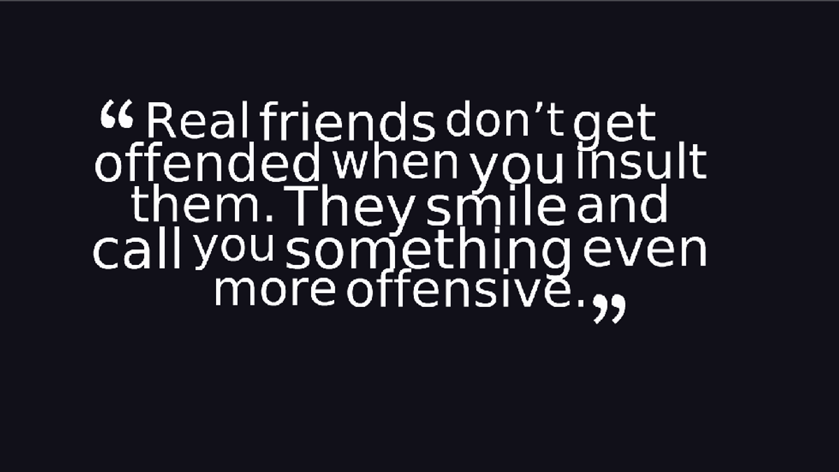 Maintain That Friendship!