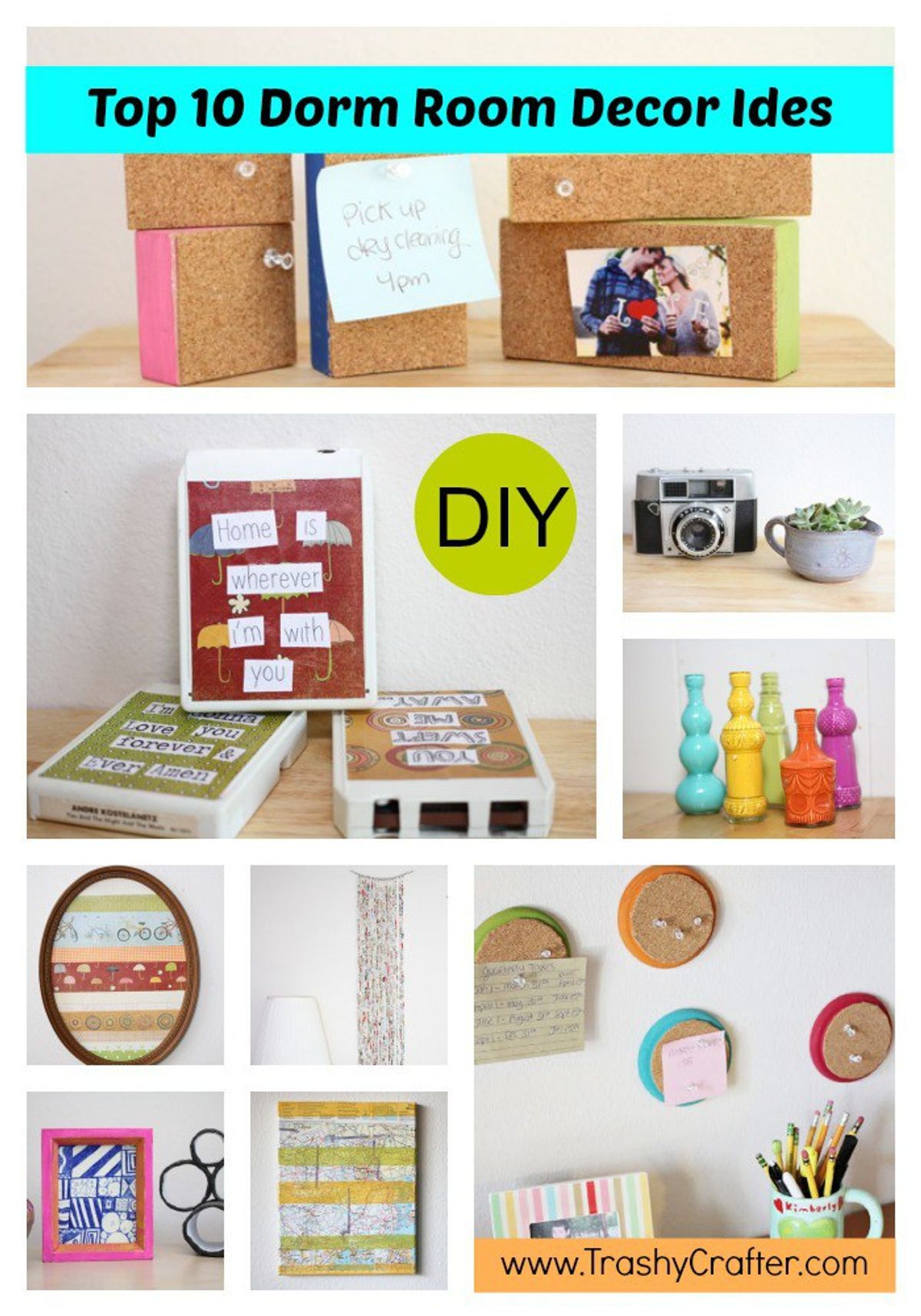 10 DIY Decor Ideas to Spruce Up Your Dorm